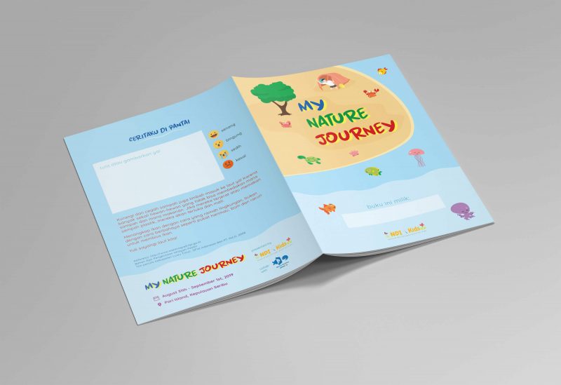 Desain Prita - Sampul buku aktivitas
